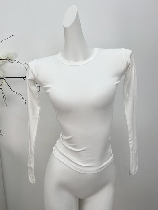 Shoulder Modal Stretch Tight Sports Long Sleeve - Image 7