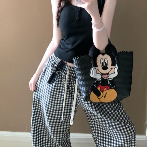 Vapetix M-XXL  Cute Cartoon Pajama Pants Women's Spring and Autumn Clouds Cotton Yarn All-match Walking Pants Summ