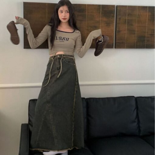 Autumn New Do The Old Cowboy Skirt