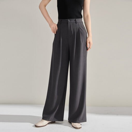 Autumn And Winter New High Waist Drooping Casual Pants - Image 2