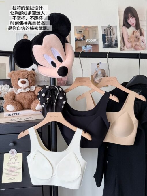 Vapetix One size fits all-One size fits all  Summer seamless ubr naked ice silk camisole - 图片 3