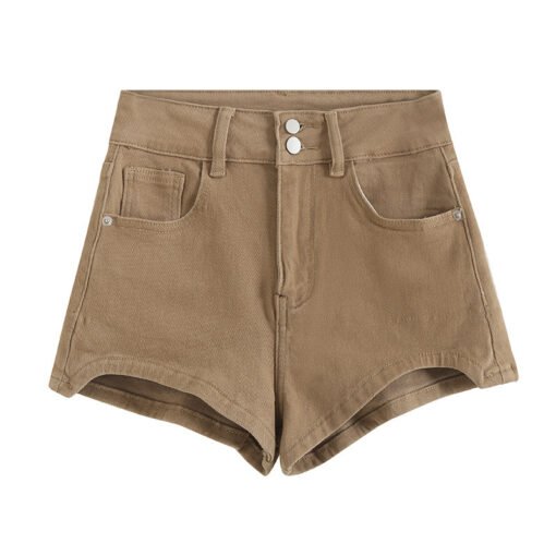 Women's Summer High Waist Denim Shorts - Kuva 6