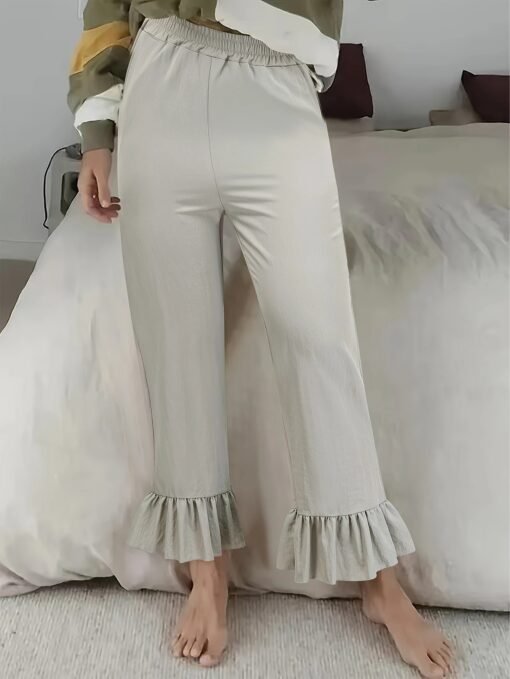 Women's Wide-leg Pants Fashion Flared Pants High Waist - Image 5