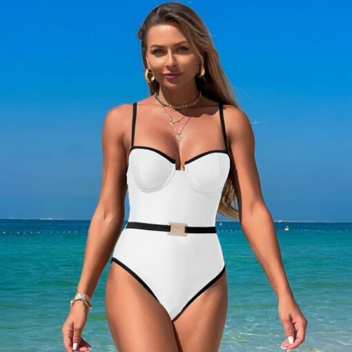 Women's Tight Swimsuit Conservative One-piece - Image 7