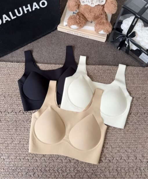 Vapetix One size fits all-One size fits all  Summer seamless ubr naked ice silk camisole - 图片 6
