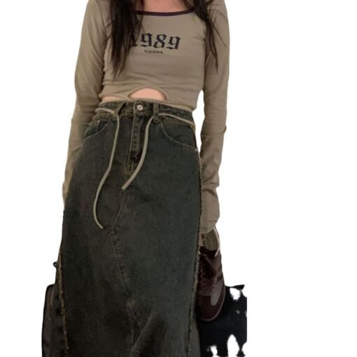Autumn New Do The Old Cowboy Skirt - Image 5