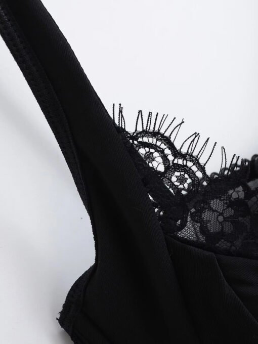 Vapetix S-L  American Style Spice Girl Sexy Eyelash Lace Small Camisole Women's Summer Pure Wearing Outer Wear S