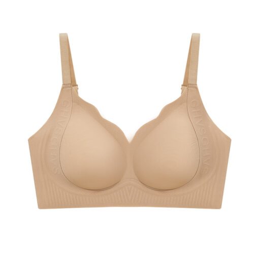 Vapetix M code (recommended 32/34ABC)-XL size (recommended 38/85ABC)  Liquid Foundation Seamless Invisible Underwear Women's Small Chest Push-up Breathable Soft Support