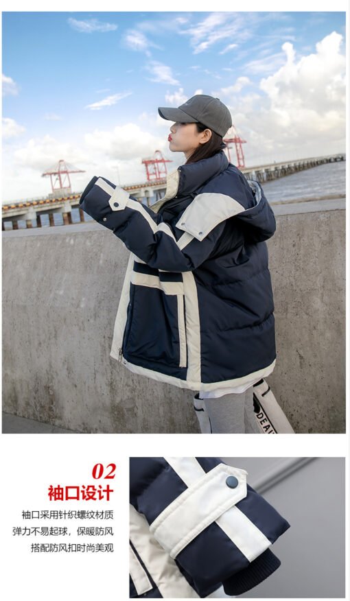 Vapetix S (Recommended 80-120 pounds)-M (Recommended 120-150 pounds)  Pinghu Down Jacket Women's Women's Winter Coat Korean-style Duck Down Jacket Workwear Pike Dress Wo