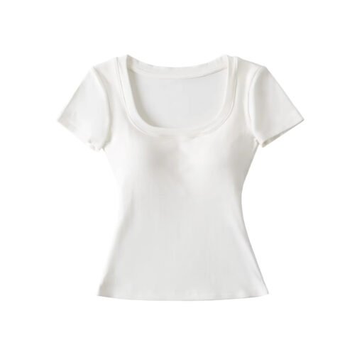 Vapetix S-L  Cartoon Exterior Exterior Expanded Shoulder T-shirt Summer Vest Women's European and American-style - 图片 2