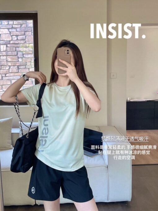 Vapetix M（80-110）-L（110-130）  Fenafu IN Black Technology Light Oxygen 3.0 Sports suit Women's Summer Breathable Running Quick-dry - Image 2
