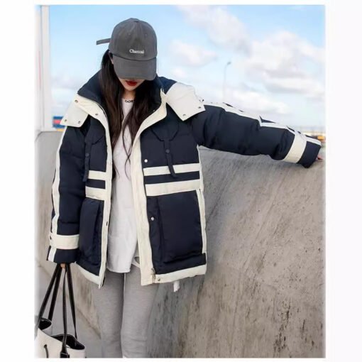 Vapetix S (Recommended 80-120 pounds)-M (Recommended 120-150 pounds)  Pinghu Down Jacket Women's Women's Winter Coat Korean-style Duck Down Jacket Workwear Pike Dress Wo - 图片 4