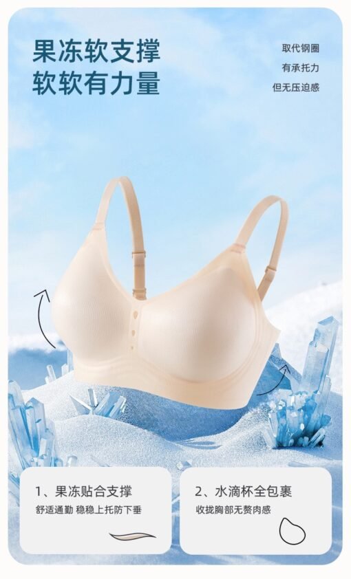 Vapetix M code 32/70-2XL size 38/85  Summer cool feeling small chest gathered comfortable breathable seamless rims jelly soft support un - 图片 3
