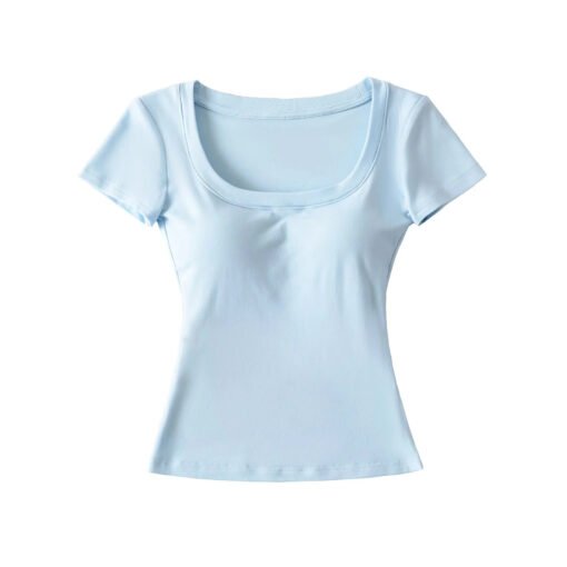 Vapetix S-L  Cartoon Exterior Exterior Expanded Shoulder T-shirt Summer Vest Women's European and American-style - 图片 4