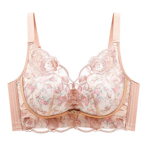 Vapetix 32/70AB-40/90AB  9981 lace new small chest gathered pull-up underwear without steel ring shows big upper support ant - Billede 5