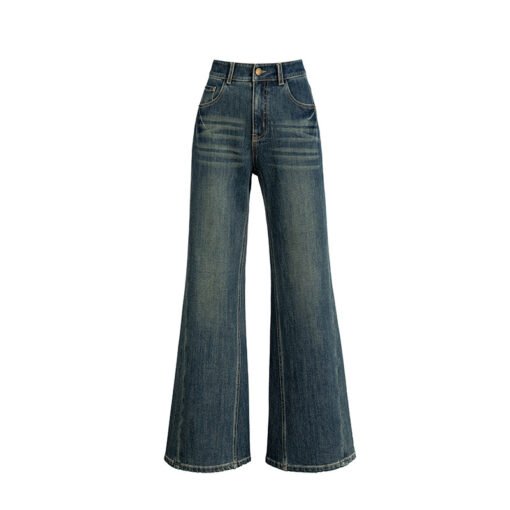 Women's Stretch Jeans High Waist Flared Pants - Image 5