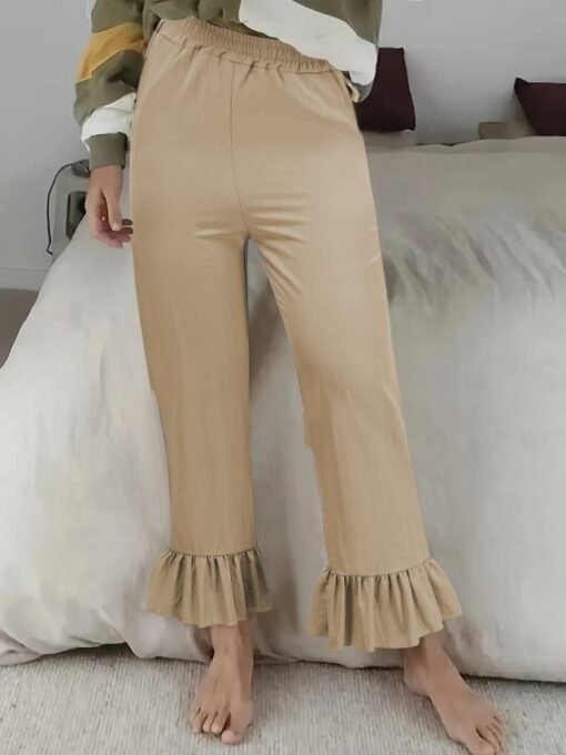 Women's Wide-leg Pants Fashion Flared Pants High Waist - Image 7