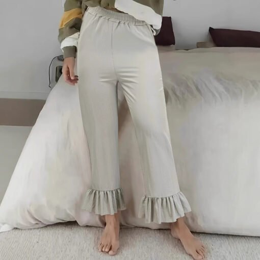 Women's Wide-leg Pants Fashion Flared Pants High Waist - Image 3