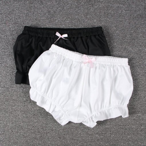 Vapetix One size fits all-One size fits all  Japanese Harajuku Soft Girl Cute Pumpkin Pants Bud Bloomers Leggings Safety Pants JK Skirt Matching – Bild 7