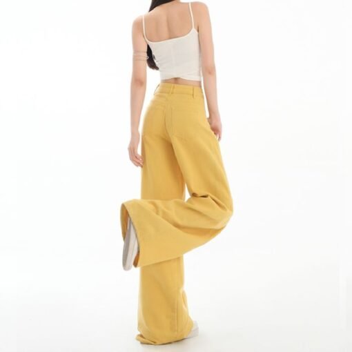 Vapetix XS-XL  Real shot of 2025 spring and summer Korean version of slim, loose, versatile straight and draped fl – Bild 3
