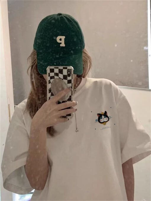 Vapetix S-2XL  High-quality pure cotton 200g combed tight 100% cotton live broadcast same product front and rear p - Obrázek 8