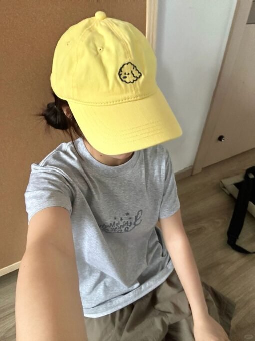 Vapetix S-3XL  【Tmall/Recommended】Heavy 230g double yarn pure cotton combed tight pattern fun printed short-sleeve - Imagen 2