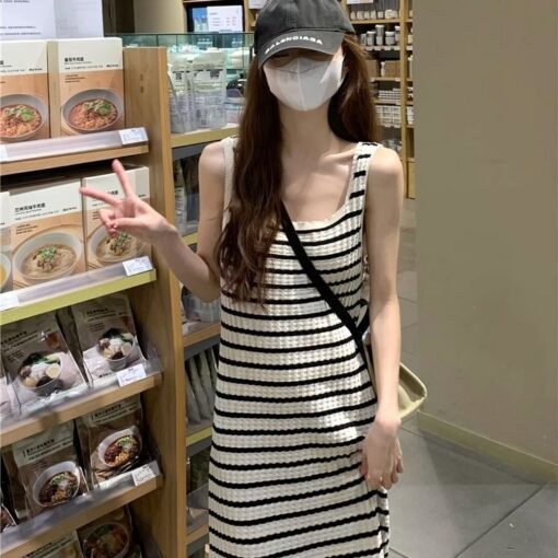 Vapetix One size fits all-One size fits all  Sling dress Yamamoto Skirt Wrap Hip Thai Tea Tea Gas 2025 Summer Skirt Fairy Super Fairy Mori - 图片 2