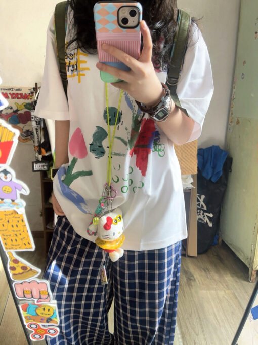 Vapetix S-2XL  High-quality pure cotton 200g combed tight 100% cotton live broadcast similar product (front print)