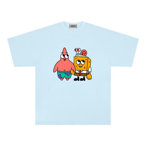 Vapetix S-3XL  【Tmall/Recommended】Heavy 230g double yarn pure cotton combed tight pattern fun printed short-sleeve - Kuva 2