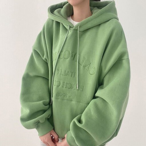 Vapetix M-XXL  4 Color Sweatshirt Women's Hong Kong Style Chic Super Good-looking Spring Autumn Winter Thin Loose