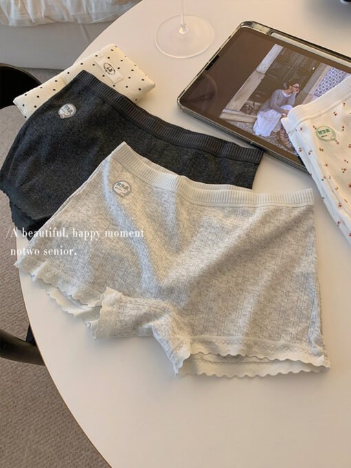 Vapetix M [80-100 pounds]-L [100-120 pounds]  Anti-running light two-in-one safety pants 7A antibacterial pure cotton boxer underwear women's ant