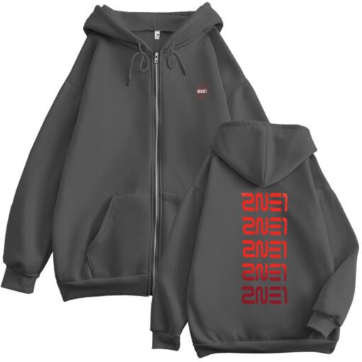 Vapetix M-XXXL  ZN Concert Surrounding Internet Celebrity Same Zipper Cardigan Loose Printed Jacket Clothes Hot Who