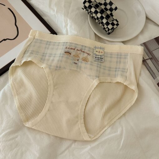 Vapetix L [100-120 pounds]-XL [120-135 pounds]  Class A Cotton 7A Antibacterial Cotton Underwear Breathable and Comfortable Cotton Crotch Briefs fo