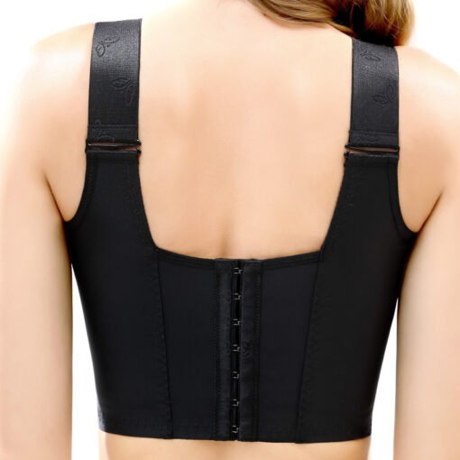 Vapetix 34/75CDE-50/115CDE  New Plus Size Underwear Foreign Trade Cross-border Front Buckle Back Buckle 7-breasted Adjustable N
