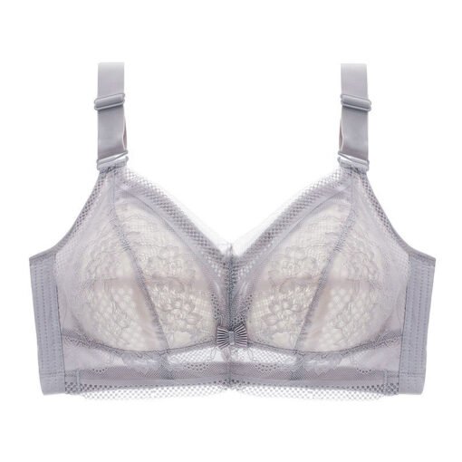 Vapetix 34/75B-46/105E  Underwear Women's Lightweight Large Chest Small Text Bra chubby girl plus size Gather-up Para Breas - 图片 3