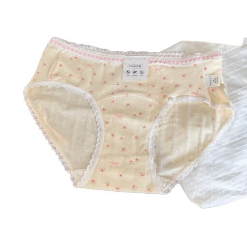 Vapetix L [90-120 pounds]-XL [120-135 pounds]  18cm lengthened ~ 10A antibacterial class a baby cotton underwear ladies small floral cute girl cot - Obrázek 2