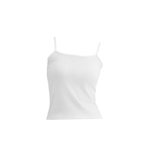 Vapetix One size fits all [80-140 pounds]-One size fits all [80-140 pounds]  Summer Ice Silk Camisole Women's Outer Wear Anti-sagging Chest Pad No Steel Ring Free Bra Thin Shou – Bild 2