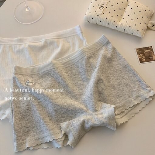 Vapetix M [80-100 pounds]-L [100-120 pounds]  Anti-running light two-in-one safety pants 7A antibacterial pure cotton boxer underwear women's ant – Image 3