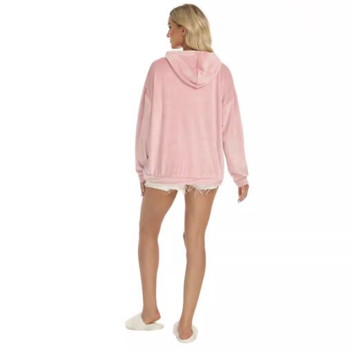 Vapetix M-XL  Autumn and Winter Double-Sided Flannel Soft Comfortable Hoodie Hoodie French Casual Top - 图片 2