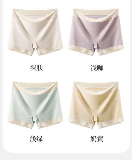 Vapetix M size (suitable for 75-110 pounds)-L size (suitable for 110-130 pounds)  Women's Modal Bacteriostatic Thin Summer Safety Pants Two-in-One Four-Corner Women's Traceless Comf - Pilt 2