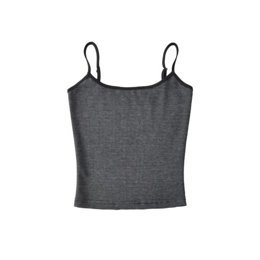 Vapetix S-L  ZR foreign trade wholesale European and American style women's fashion temperament slim stripe cami – Bild 3