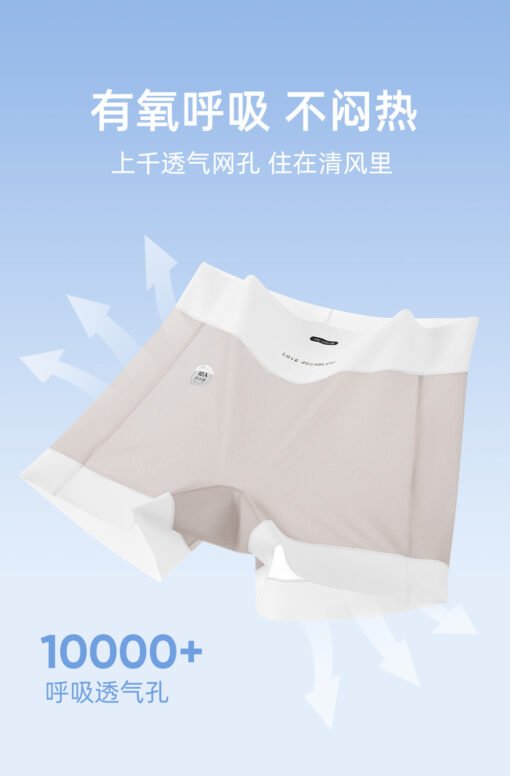 Vapetix XL [85-130 pounds]-3XL [170-220 pounds]  100,000 Breathable Boxer plus size Seamless Underwear Safety Pants Two-in-One Fat 100.00kg Women's – Image 6
