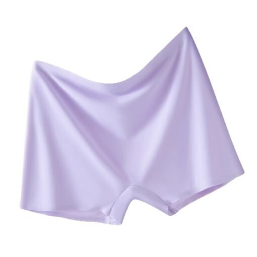 Vapetix M [Recommended weight is about 60-85 pounds]-2XL [Recommended weight is about 125-145 pounds]  Taobao ice silk boxer shorts women's anti-light 2025 seamless breathable two-in-one underwear safet - Pilt 4