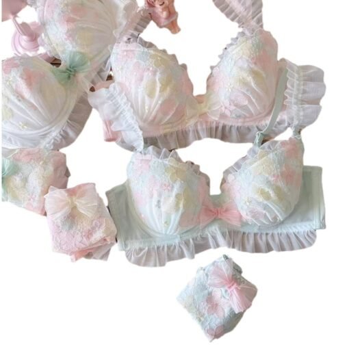Vapetix 70B-90E  Japanese ultra-beautiful sunflower embroidery three-color thin cup college student girl cute gather - 图片 5