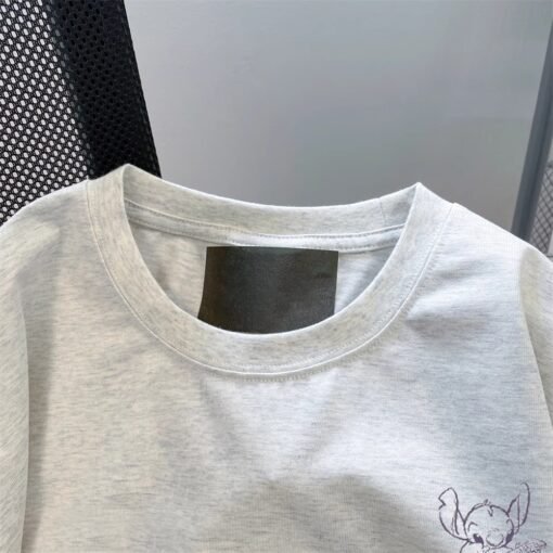 Vapetix M-3XL  New Fashionable Brand Stetson Printed Short-sleeved T-shirt Women's Summer Design Niche oversize Ha – Bild 5