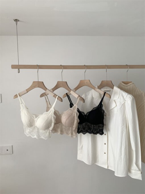 Vapetix 90-120 pounds can be worn-90-120 pounds can be worn  Strapless Underwear Women's Thin Shoulder Strap Anti-slip Lace Wrap Chest Summer Thin One-piece Non - 图片 6