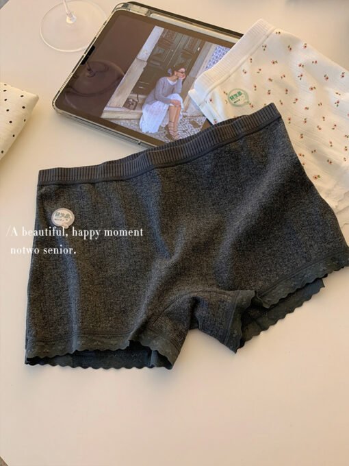 Vapetix M [80-100 pounds]-L [100-120 pounds]  Anti-running light two-in-one safety pants 7A antibacterial pure cotton boxer underwear women's ant – Image 4