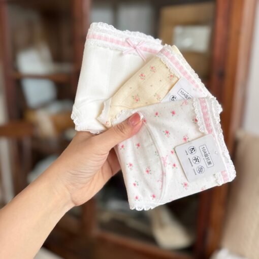 Vapetix L [90-120 pounds]-XL [120-135 pounds]  18cm lengthened ~ 10A antibacterial class a baby cotton underwear ladies small floral cute girl cot - Obrázek 7