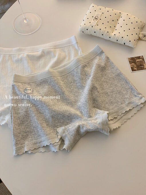 Vapetix M [80-100 pounds]-L [100-120 pounds]  Anti-running light two-in-one safety pants 7A antibacterial pure cotton boxer underwear women's ant – Image 5