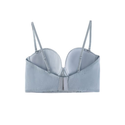 Vapetix M-XL  Yuyue Mulberry Silk Women's Thin French Style Bra Rimless Sliding Surface Breathable Sexy Underwear - 图片 5